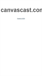 Mobile Screenshot of canvascast.com